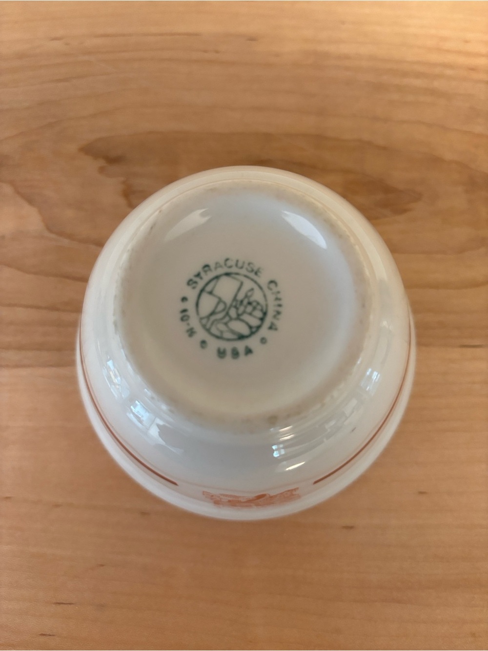 Vintage Mini Syracuse China Custard Bowl/ Ramekin USA - Picture 2 of 5
